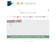 Tablet Screenshot of concanaco.com.mx
